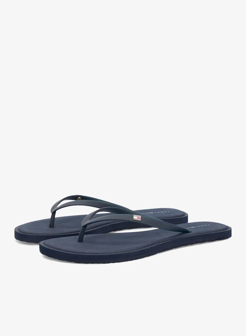 TOMMY HILFIGER  Chic Enamel Flag Flip-Flops for Women | Best Price UAE